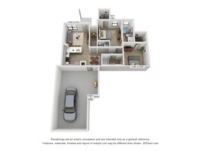 B1G - Garage floor plan